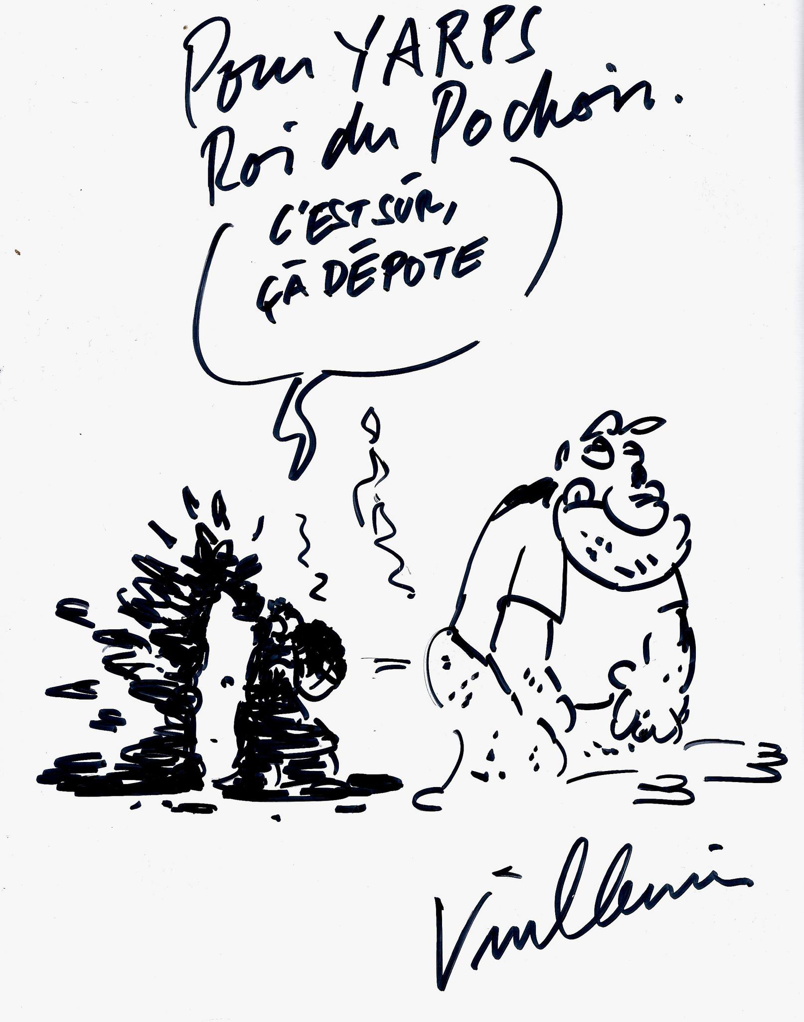 Cadeau de Philippe Vuillemin..