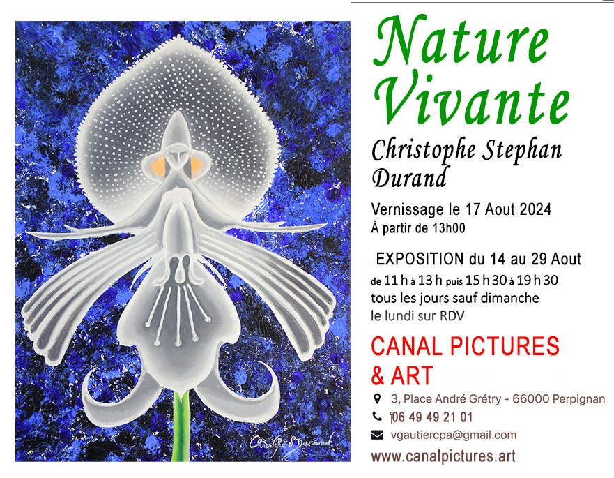 expo nature vivante Christophe Stephan Durand